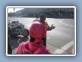 There were numerous characters to help cross busy intersections.