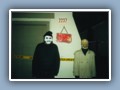 (2001) Bruce and Josh prepare to scare visitors to "The Haunted Garage"