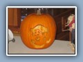 (2007) Carolyns carved pumpkin