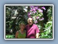 Bruce and Carolyn at the gardens in Mirage where we saw the Danny Gans show